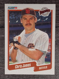 1990 Fleer #161 Chris James