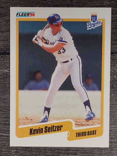 1990 Fleer #117 Kevin Seitzer