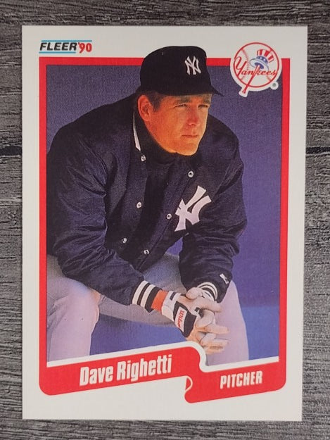 1990 Fleer #453 Dave Righetti