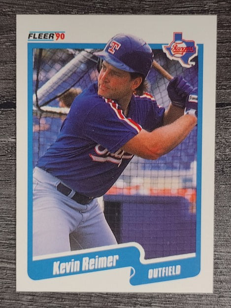 1990 Fleer #310 Kevin Reimer