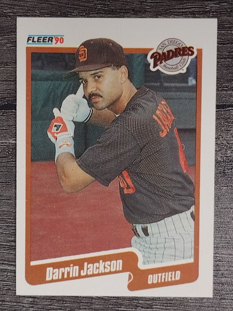 1990 Fleer #160 Darrin Jackson