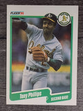 1990 Fleer #19 Tony Phillips