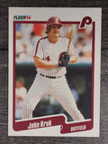 1990 Fleer #565 John Kruk