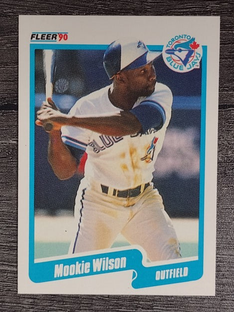 1990 Fleer #99 Mookie Wilson
