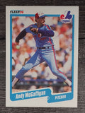 1990 Fleer #355 Andy McGaffigan