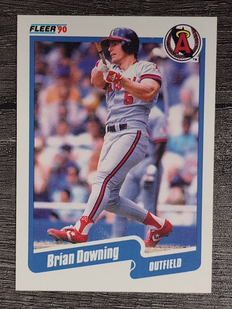 1990 Fleer #130 Brian Downing