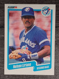 1990 Fleer #87 Nelson Liriano