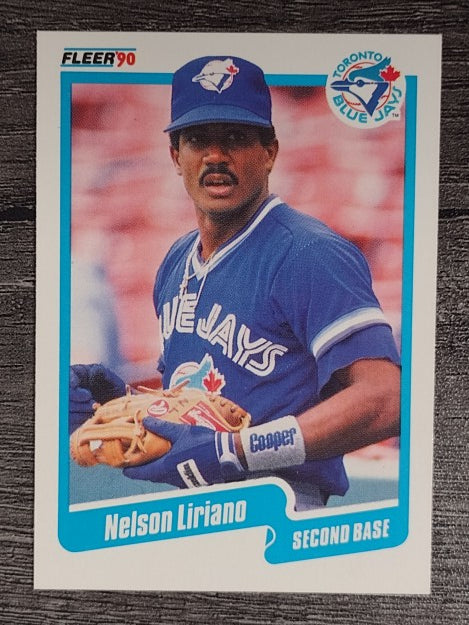 1990 Fleer #87 Nelson Liriano