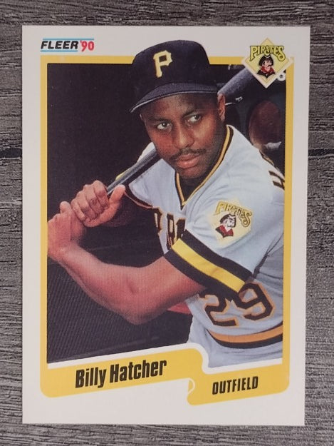 1990 Fleer #467 Billy Hatcher