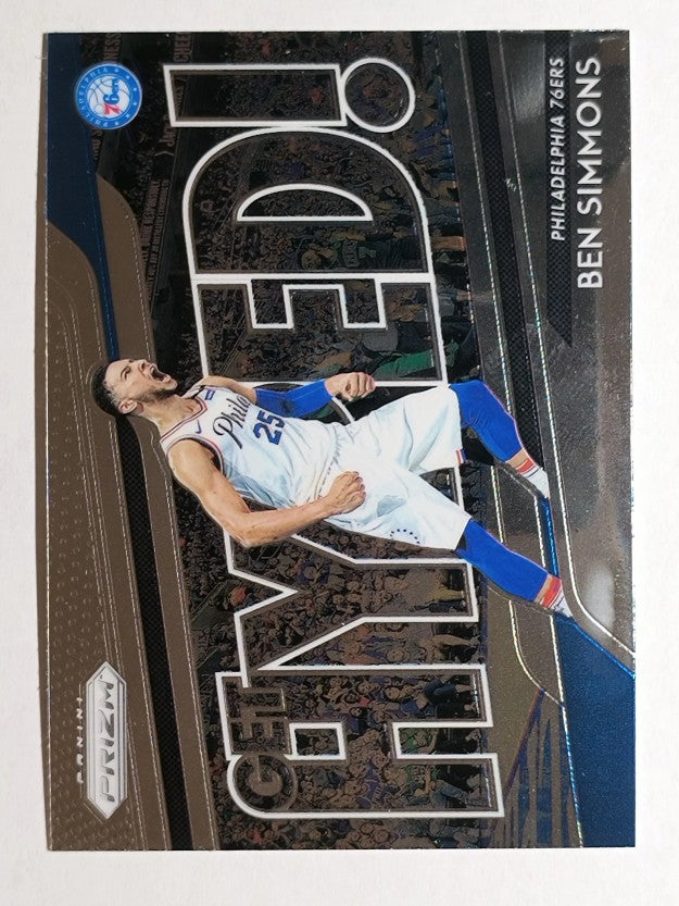 2018-19 Panini Prizm Get Hyped! #9 Ben Simmons