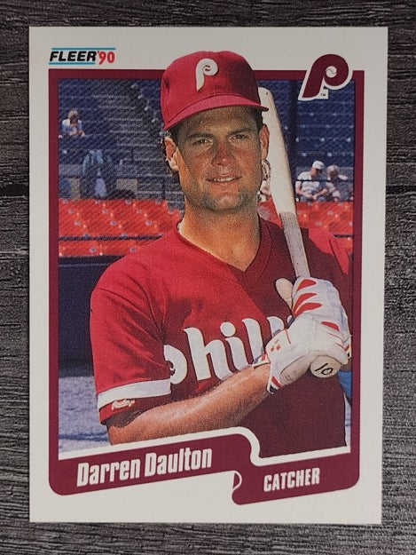 1990 Fleer #555 Darren Daulton