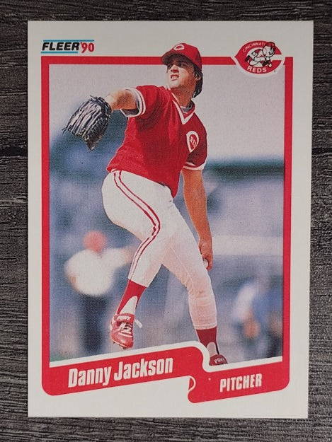 1990 Fleer #422 Danny Jackson