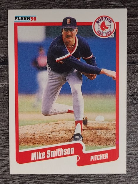 1990 Fleer #288 Mike Smithson