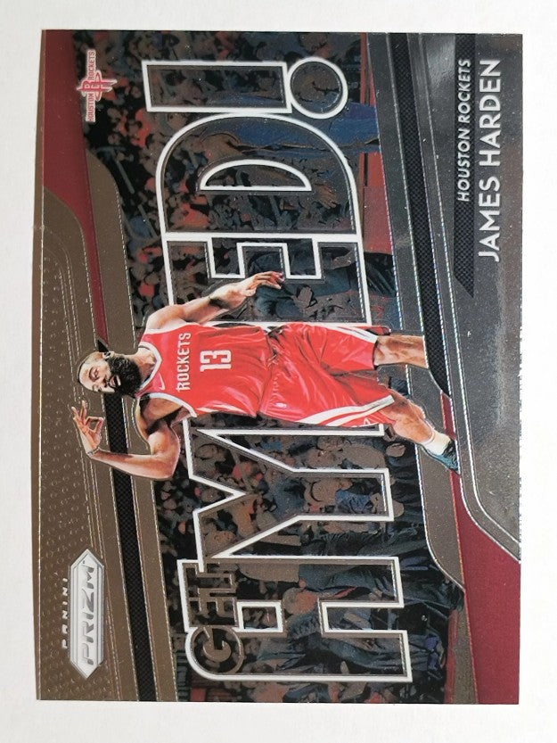 2018-19 Panini Prizm Get Hyped! #7 James Harden
