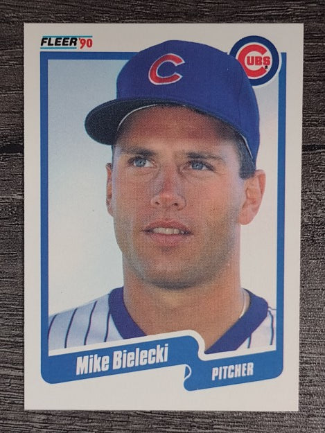 1990 Fleer #27 Mike Bielecki