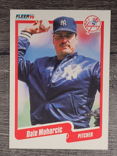 1990 Fleer #450 Dale Mohorcic