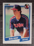 1990 Fleer #136 Wally Joyner