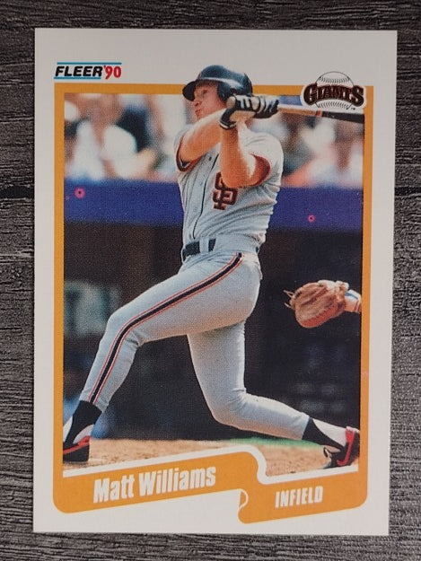 1990 Fleer #75 Matt Williams