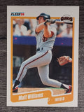 1990 Fleer #75 Matt Williams