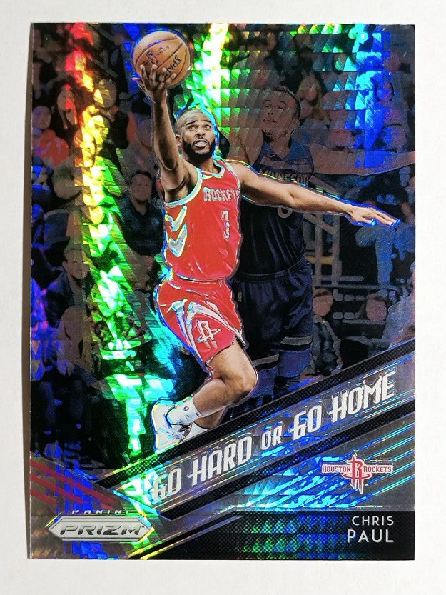 2018-19 Panini Prizm Go Hard or Go Home Prizms Hyper #10 Chris Paul