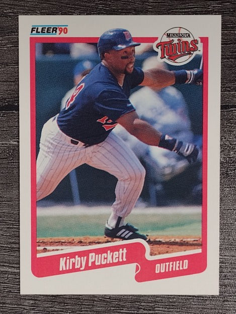 1990 Fleer #383 Kirby Puckett