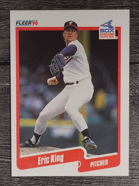 1990 Fleer #537 Eric King