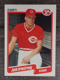 1990 Fleer #412 Jack Armstrong