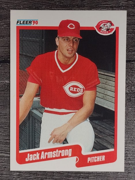 1990 Fleer #412 Jack Armstrong