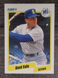 1990 Fleer #527 Dave Valle