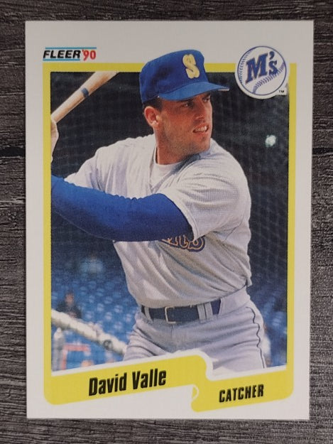 1990 Fleer #527 Dave Valle