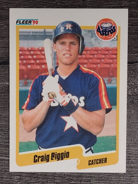 1990 Fleer #224 Craig Biggio