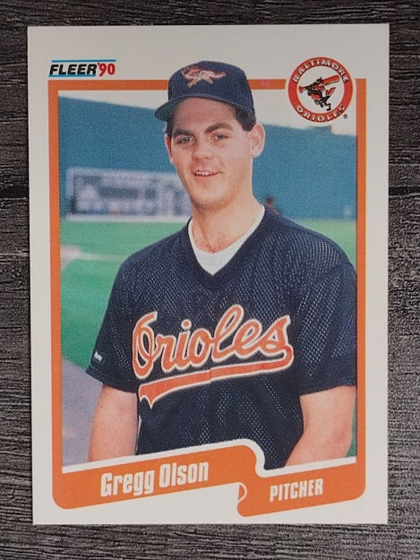 1990 Fleer #184 Gregg Olson