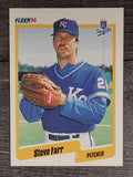 1990 Fleer #107 Steve Farr