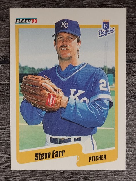 1990 Fleer #107 Steve Farr