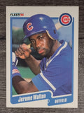 1990 Fleer #44 Jerome Walton
