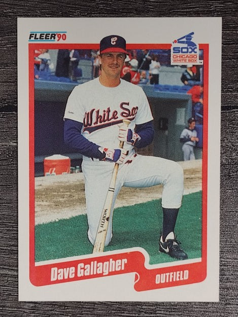 1990 Fleer #532 Dave Gallagher