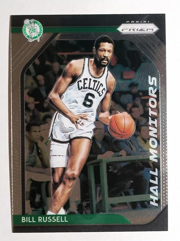 2018-19 Panini Prizm Hall Monitors #4 Bill Russell
