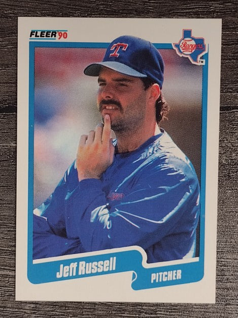 1990 Fleer #312 Jeff Russell