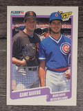 1990 Fleer #631 Mark Davis/Mitch Williams