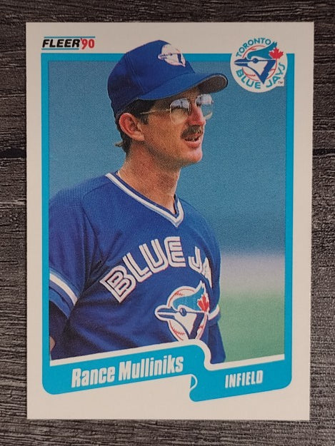 1990 Fleer #91 Rance Mulliniks