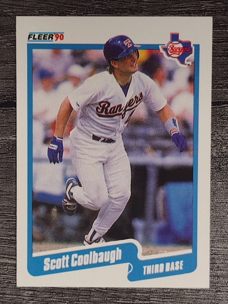 1990 Fleer #293 Scott Coolbaugh RC