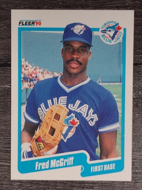 1990 Fleer #89 Fred McGriff
