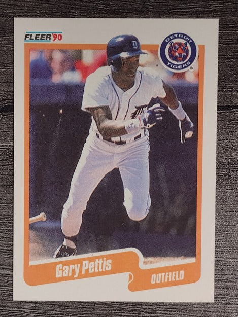 1990 Fleer #612 Gary Pettis