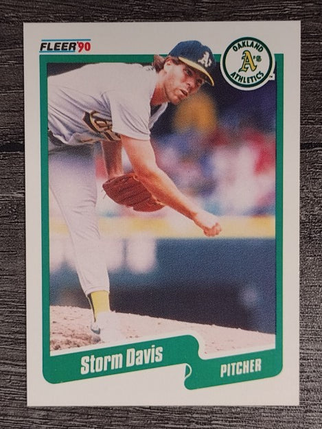 1990 Fleer #5 Storm Davis
