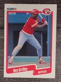 1990 Fleer #420 Ken Griffey Sr.