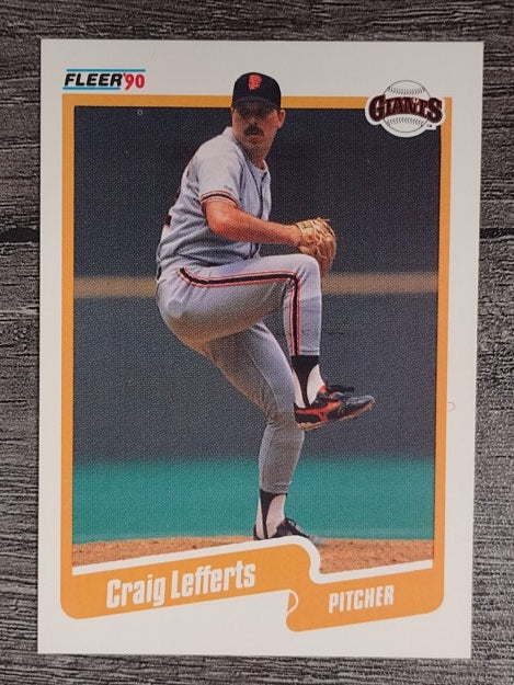 1990 Fleer #60 Craig Lefferts