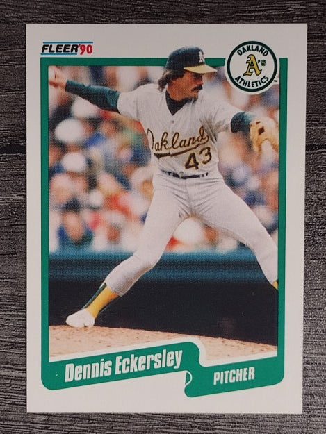 1990 Fleer #6 Dennis Eckersley