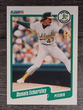 1990 Fleer #6 Dennis Eckersley