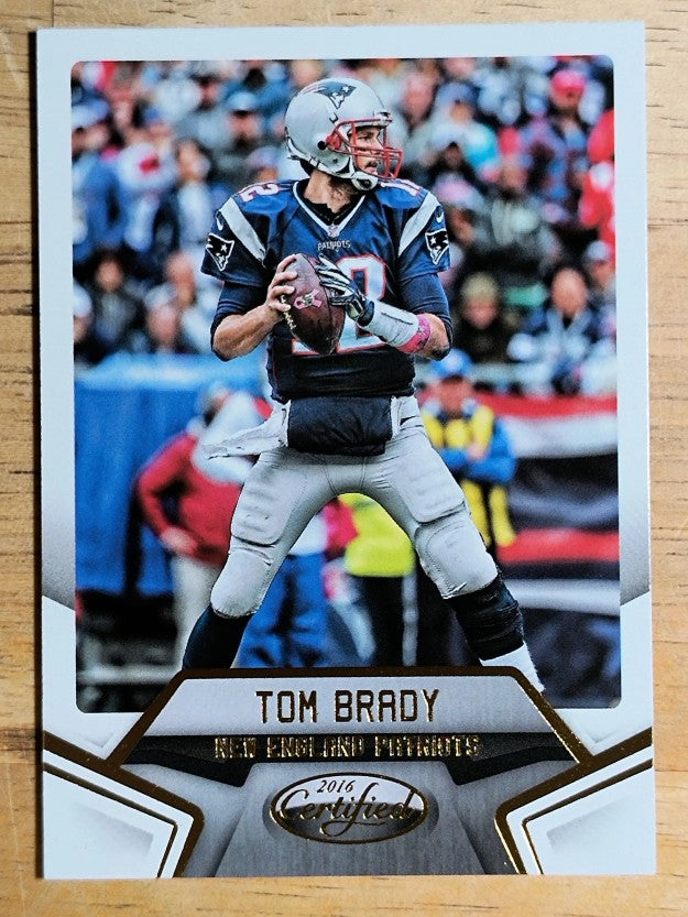 2016 Certified #6 Tom Brady