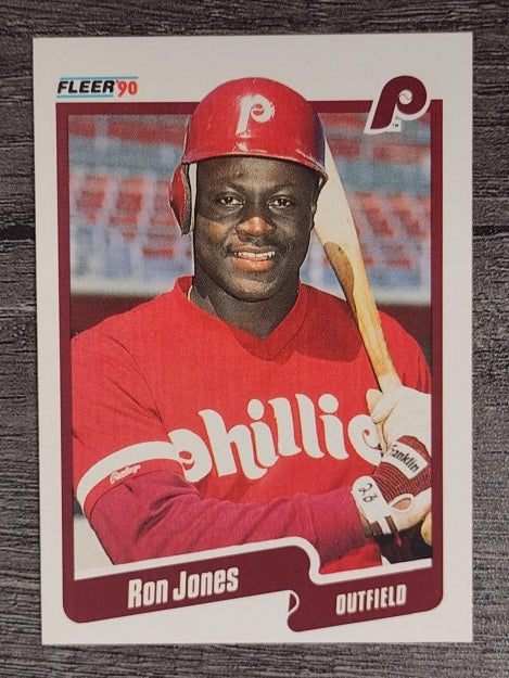 1990 Fleer #563 Ron Jones